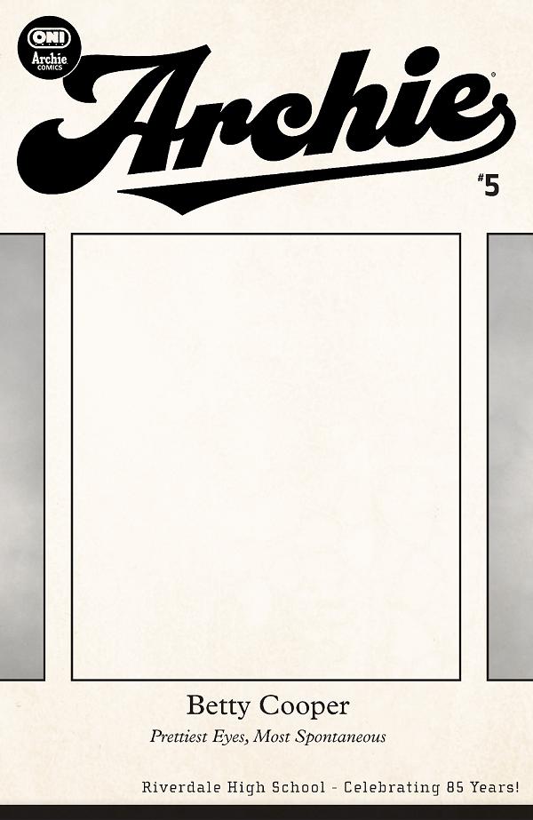 Archie #5 variant cover