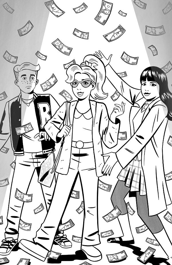 Archie #5 variant cover by Nick Cagnetti