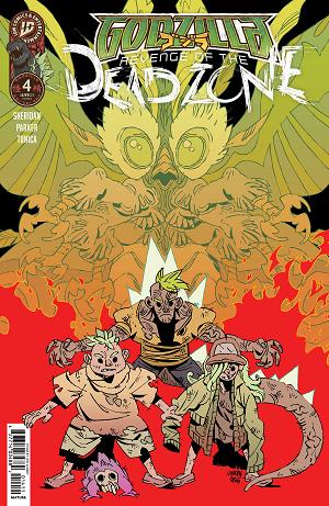 Godzilla: Revenge Of The Deadzone #4 Variant B (Lankry) cover