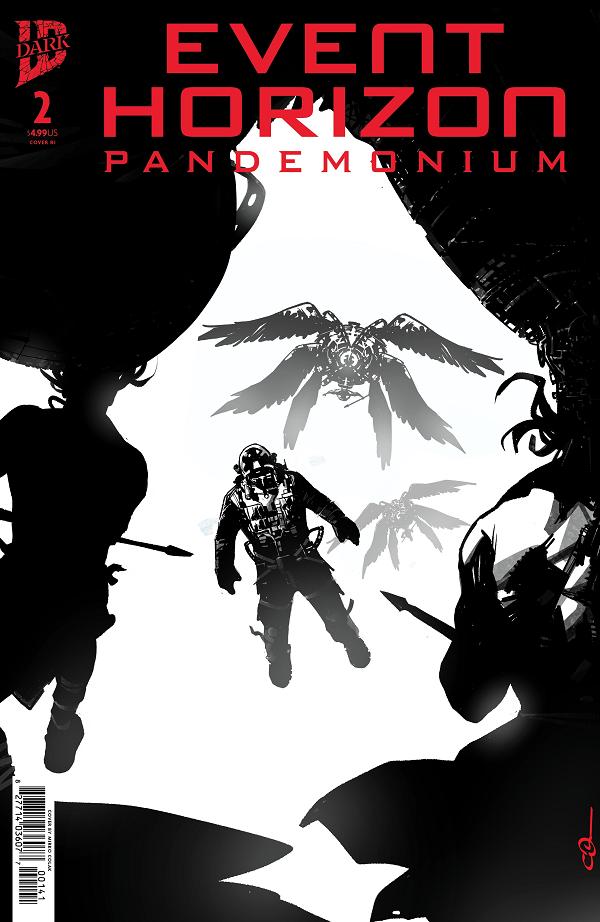 Event Horizon: Pandemonium #2 variant cover by Mirko Colak