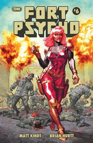 Fort Psycho #6 Cover B Lewis LaRosa Var cover