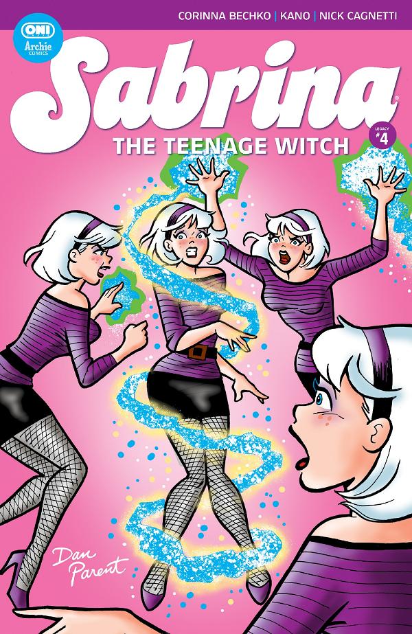 Sabrina The Teenage Witch #4 variant cover by Dan Parent