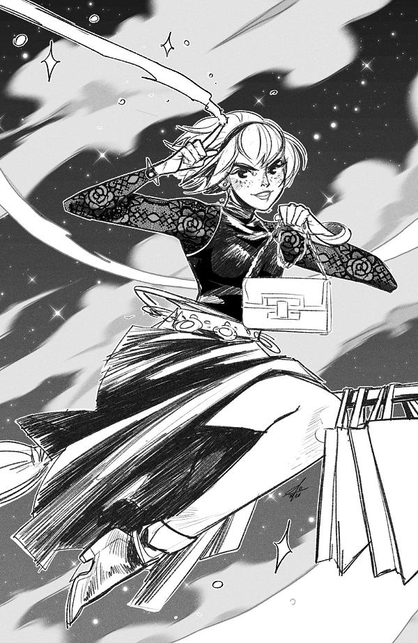 Sabrina The Teenage Witch #4 variant cover by Eleonora Carlini