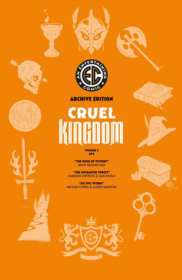 Ec Cruel Kingdom 2 #5 variant cover by Rian Hughes
