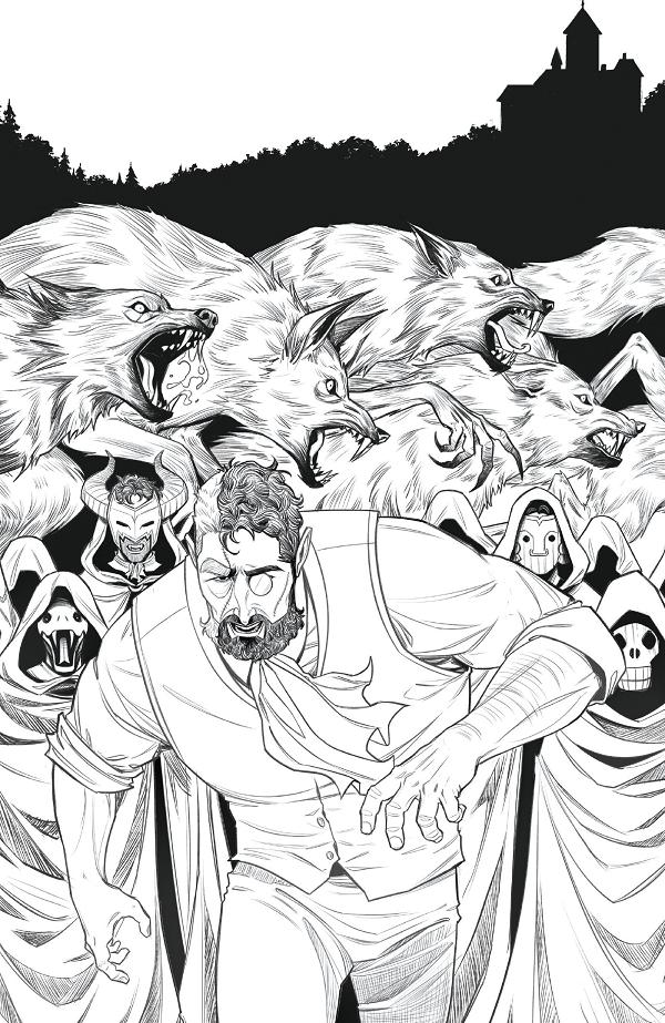 Prometheus Graft: The Slayings At Death's End #2 variant cover by Caitlin Yarsky