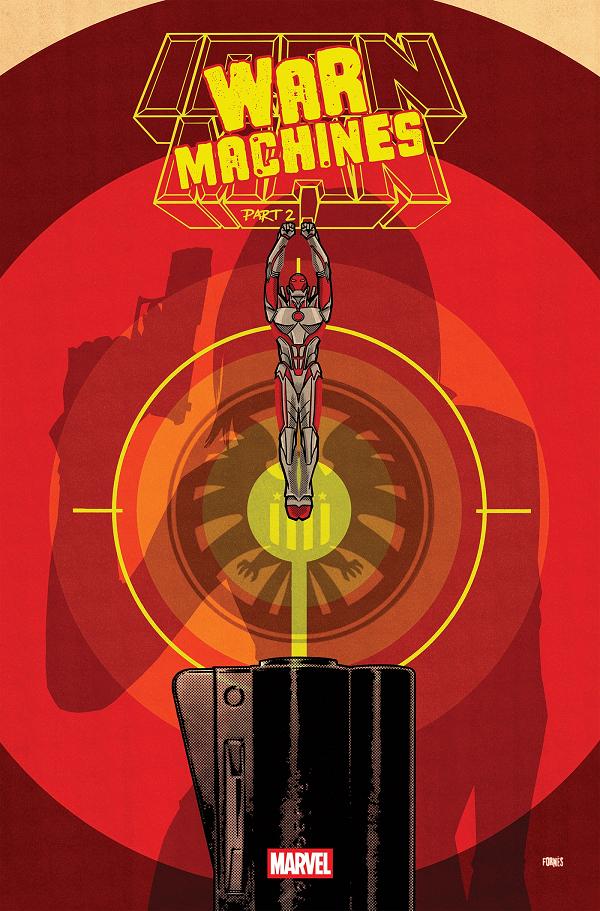 Iron Man #15 variant cover by Jorge Fornes