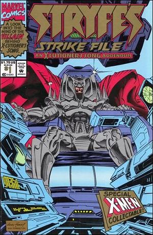 X-Men: Stryfe's Strike File #1 2nd Printing Gold Cover cover