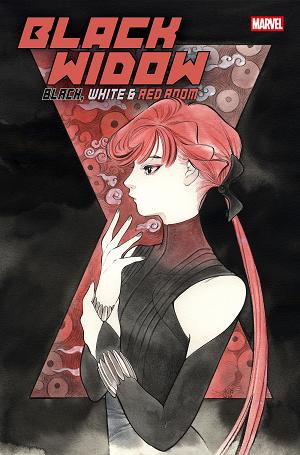 Black Widow: Black, White & Red Room #2 COVER B PEACH MOMOKO RED ROOM VARIANT cover