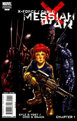 X-Force/Cable: Messiah War #1 Mike Choi Variant cover