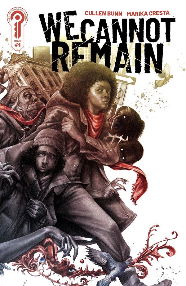 We Cannot Remain #1 variant cover by Andrew K. Currey