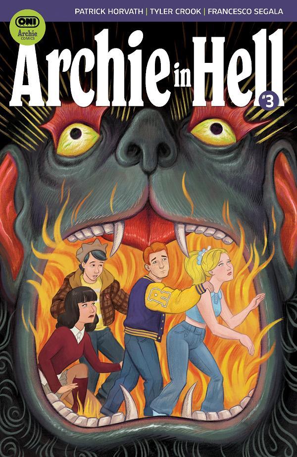 Archie In Hell #3 variant cover by Malachi Ward