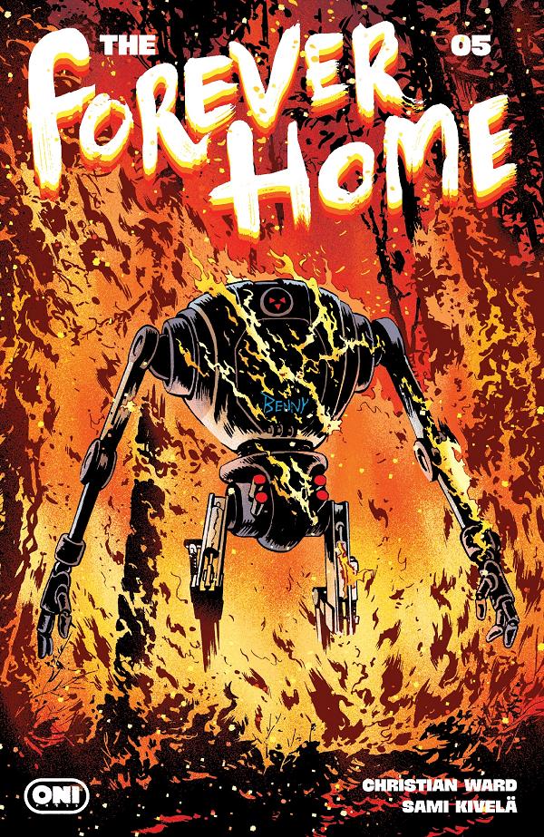 Forever Home #5 variant cover by Sami Kivela