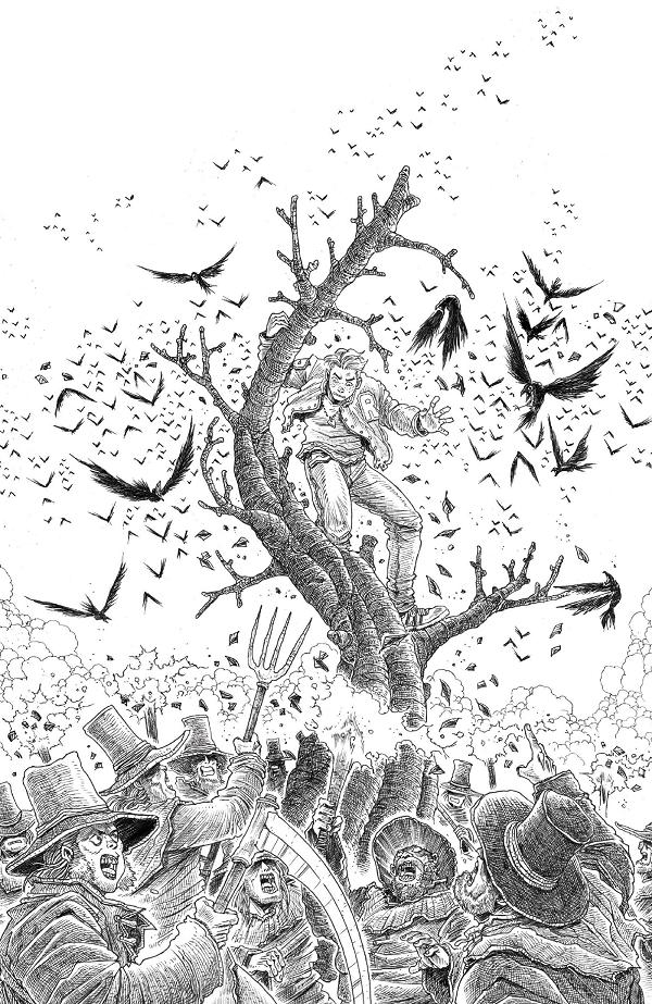 Archie In Hell #3 variant cover by James Stokoe