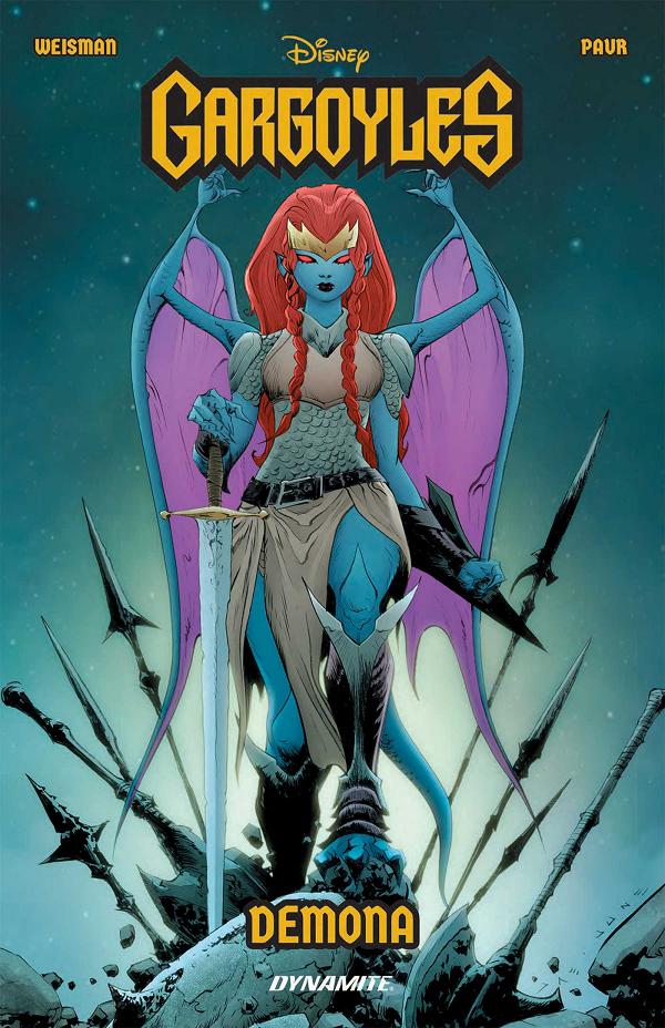 Gargoyles Demona HC cover by Jae Lee