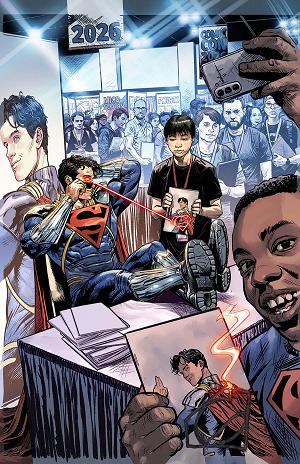 Superboy-Prime Special #1 CVR C (ONE SHOT) CVR C MICO SUAYAN CARD STOCK cover