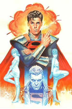 Superboy-Prime Special #1 CVR D (ONE SHOT) CVR D ARIEL OLIVETTI CARD STOCK cover