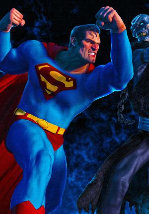 Superman #46 CVR D CVR D MARK SPEARS LEFT CONNECTING CARD STOCK cover