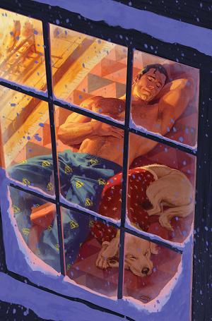 Superman #46 CVR F CVR F DAVID TALASKI SWEATER WEATHER CARD STOCK cover