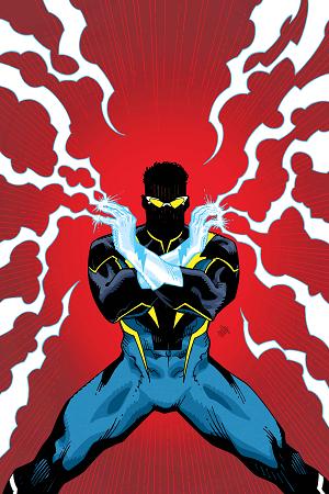 Dc Power Black Lightning 50Th Anniversary Special #1 CVR D (ONE SHOT) CVR D CULLY HAMNER GLOW-IN-THE-DARK cover
