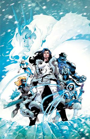 Justice League Arctic Attack Special #1 CVR A DEXTER SOY cover