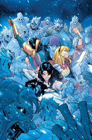 Justice League Arctic Attack Special #1 CVR C (ONE SHOT) CVR C DANIELE DI NICUOLO CARD STOCK cover