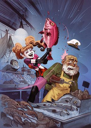 Harley Quinn #70 CVR C CVR C DIEGO GRECO CARD STOCK cover