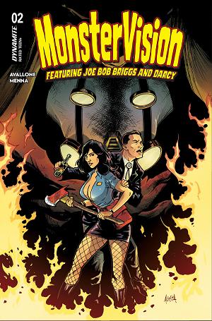 Monstervision Featuring Joe Bob Briggs And Darcy #2 CVR A DAVE ACOSTA cover