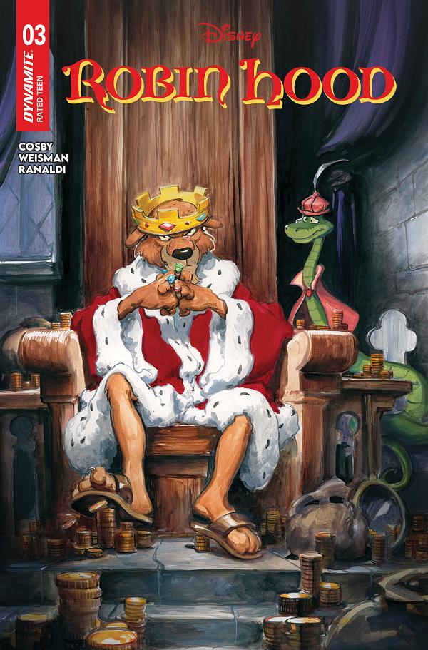 Robin Hood (2026) #3 variant cover by Clayton Crain