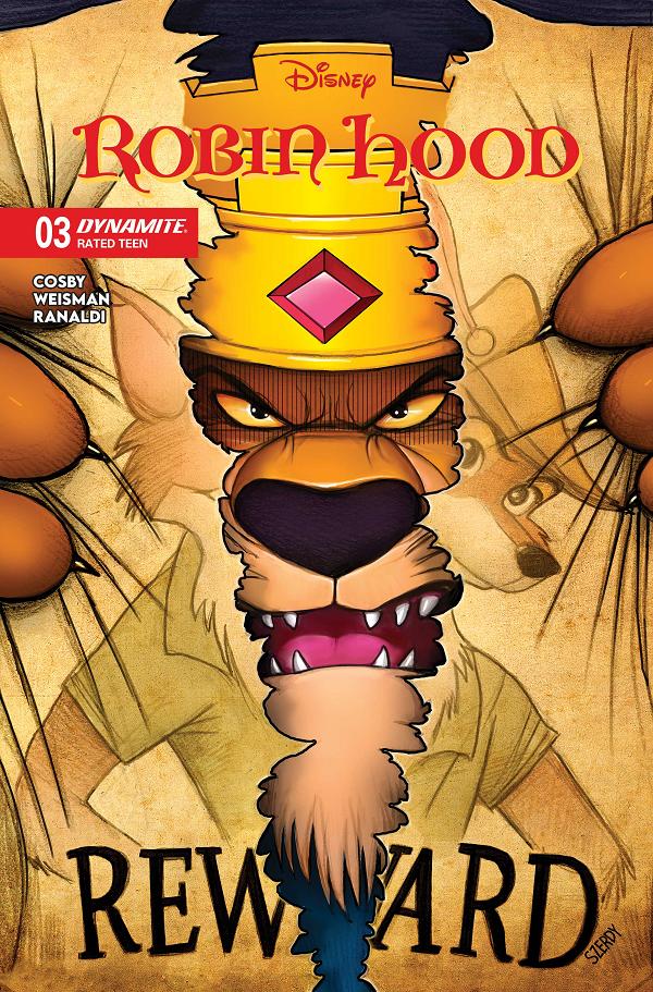 Robin Hood (2026) #3 variant cover by Nathan Szerdy