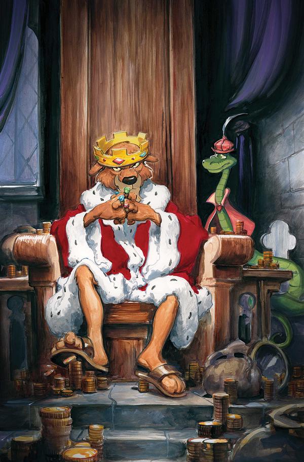 Robin Hood (2026) #3 variant cover by Clayton Crain