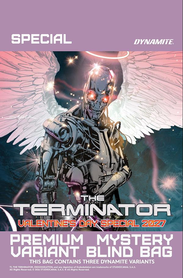 Terminator Valentines Day Special 2027 #1 variant cover by Premium Mystery Blind Bag