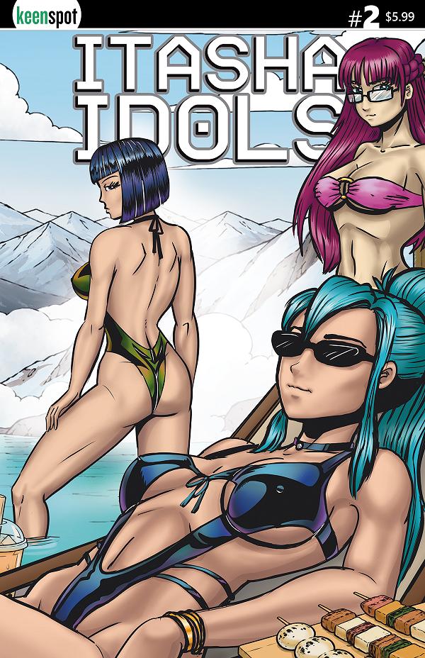 Itasha Idols #2 variant cover by Mike White