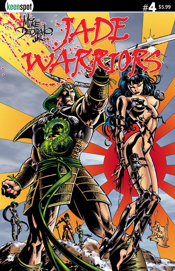 Jade Warriors #4 cover by Mike Deodato