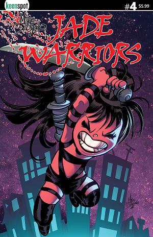 Jade Warriors #4 CVR B CVR B MIKE DEODATO ADORABLY DEADLY cover