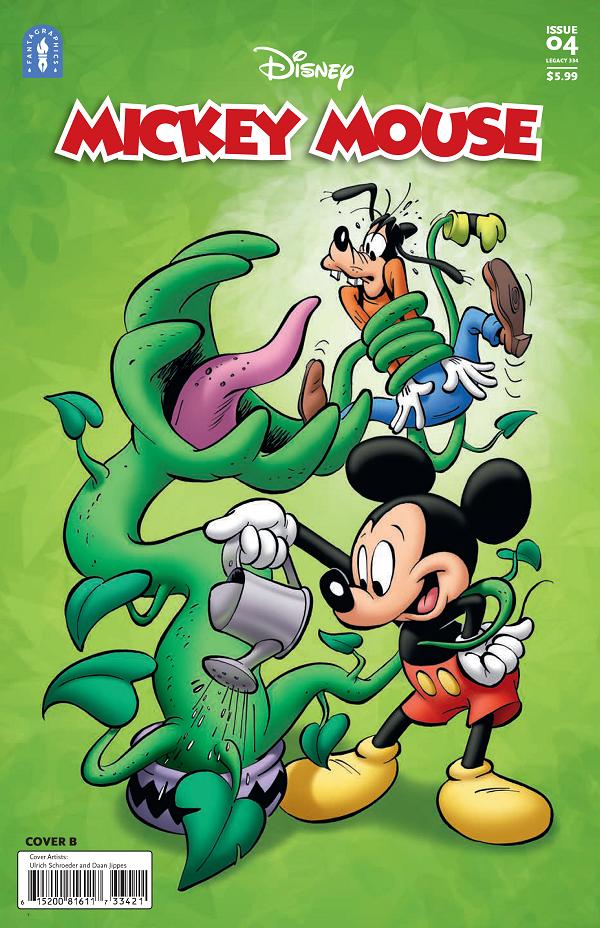 Mickey Mouse Legacy #334 variant cover by Daan Jippes