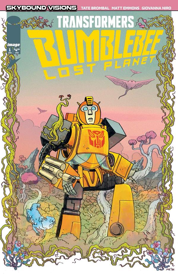 Transformers Bumblebee Lost Planet #1 cover by Matt Emmons
