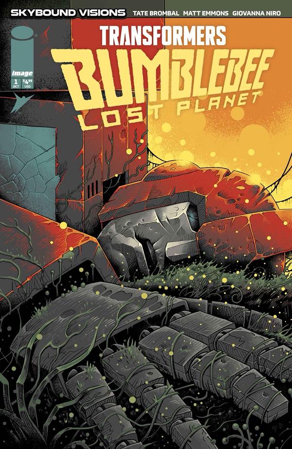 Transformers Bumblebee Lost Planet #1 variant cover by Luke Preece