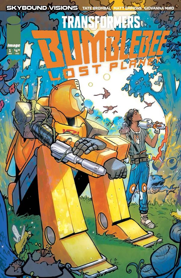 Transformers Bumblebee Lost Planet #1 variant cover by Arist Deyn