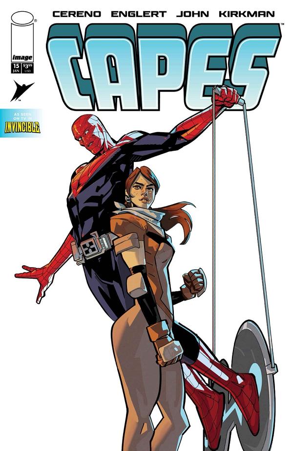 Invincible Universe Capes #15 variant cover by Conor Hughes