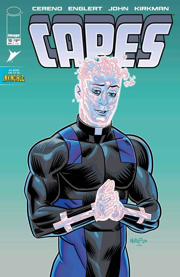 Invincible Universe Capes #15 variant cover by Nate Bellegarde