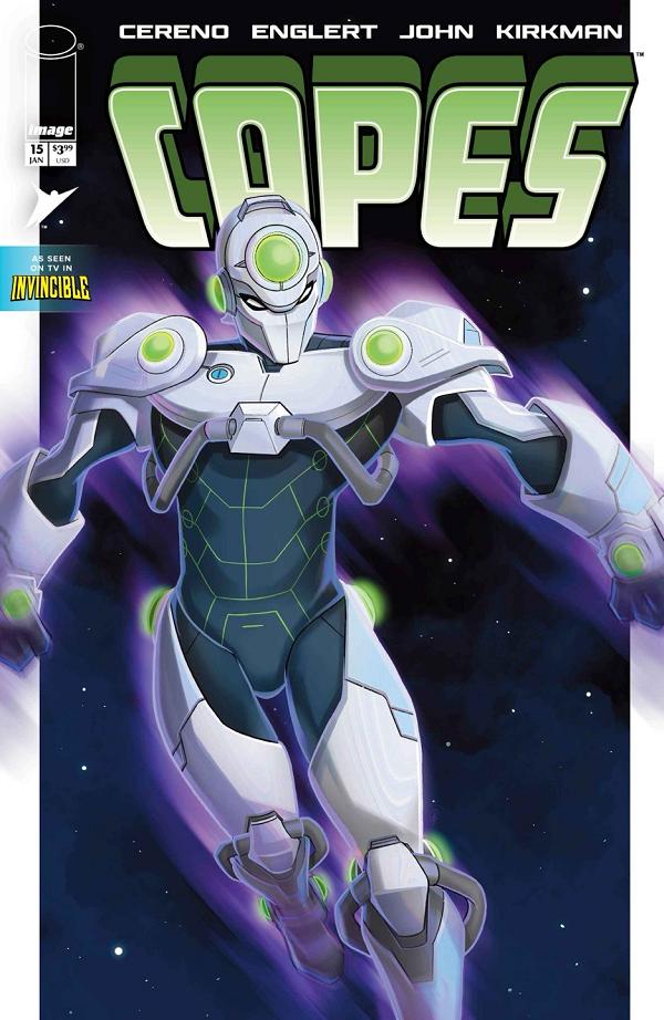 Invincible Universe Capes #15 variant cover by Sweeney Boo