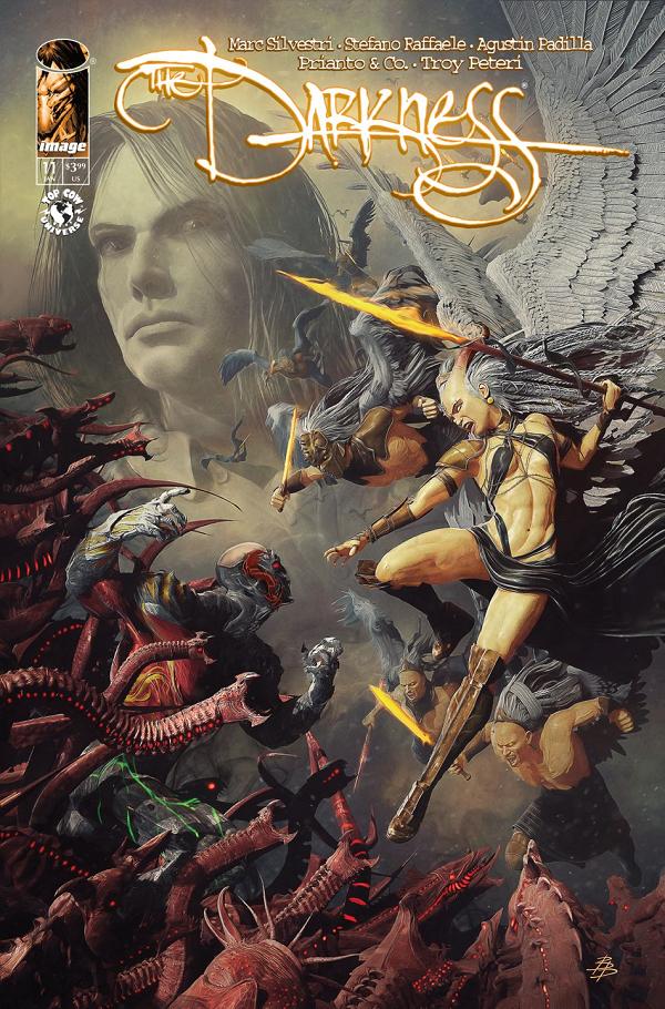 Darkness (2025) #11 variant cover by Bjorn Barends