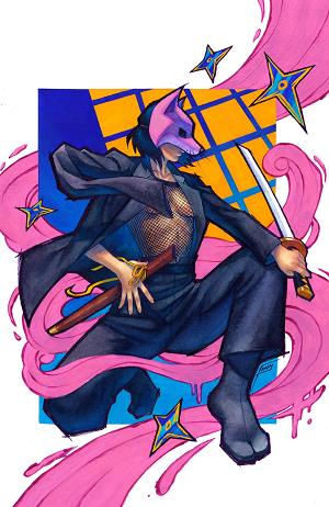 Exquisite Corpses Fox Mask Killer #5 CVR E (OF 5) CVR E INC 1:50 JUSTINE FRANY VIRGIN cover