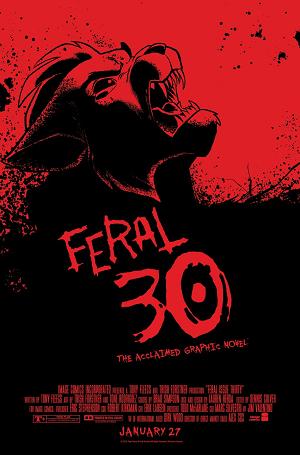 Feral #30 CVR B CVR B TONY FLEECS & TRISH FORSTNER 30 DAYS OF NIGHT HOMAGE cover