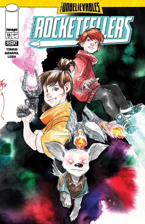 Rocketfellers #16 CVR B CVR B DUSTIN NGUYEN cover
