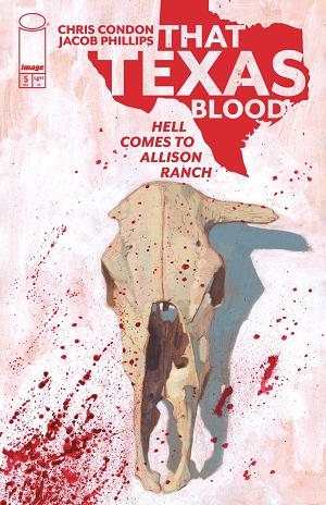 That Texas Blood Hell Comes To Allison Ranch #5 CVR B (OF 6) CVR B GABRIEL WALTA cover