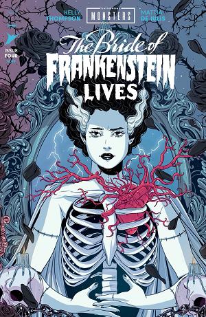 Universal Monsters The Bride Of Frankenstein Lives #4 CVR C (OF 4) CVR C LUANA VECCHIO CONNECTING COVER cover