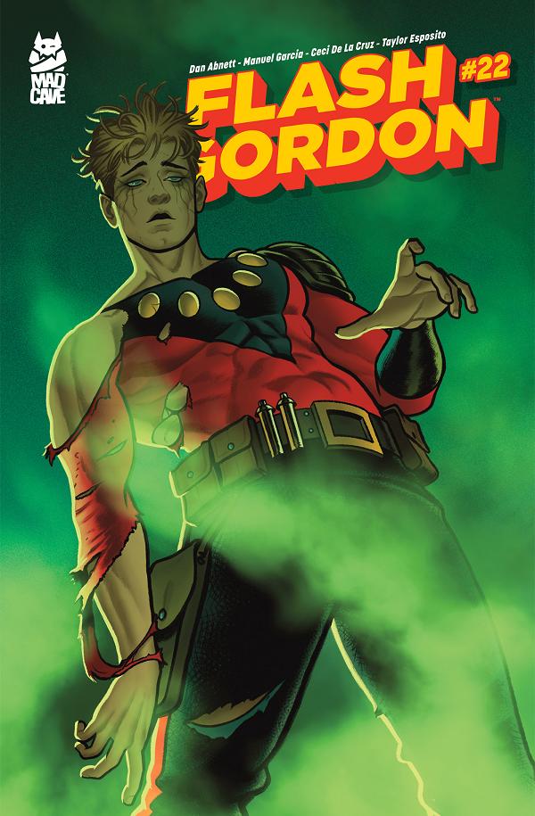 Flash Gordon #22 cover by Joe Quinones
