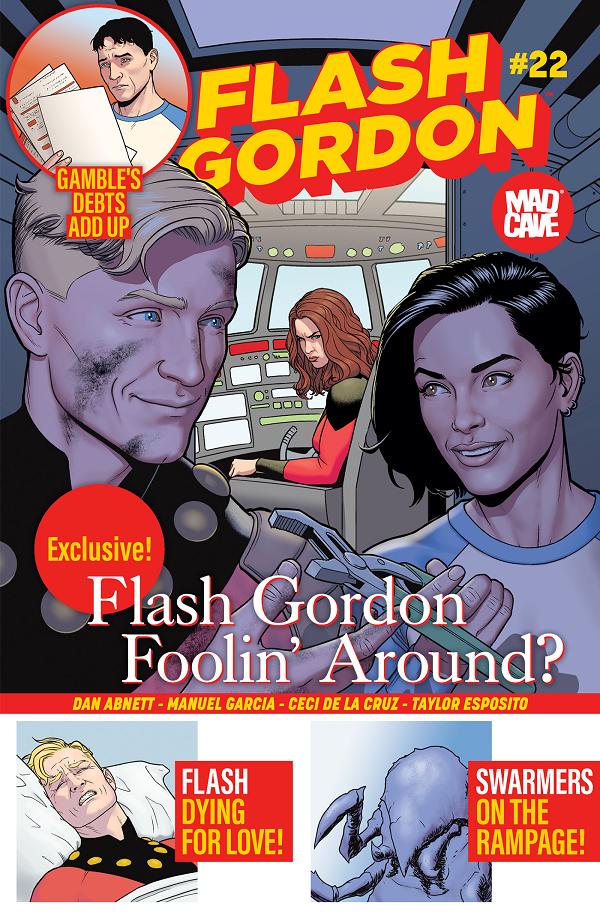 Flash Gordon #22 variant cover by Jamie McKelvie