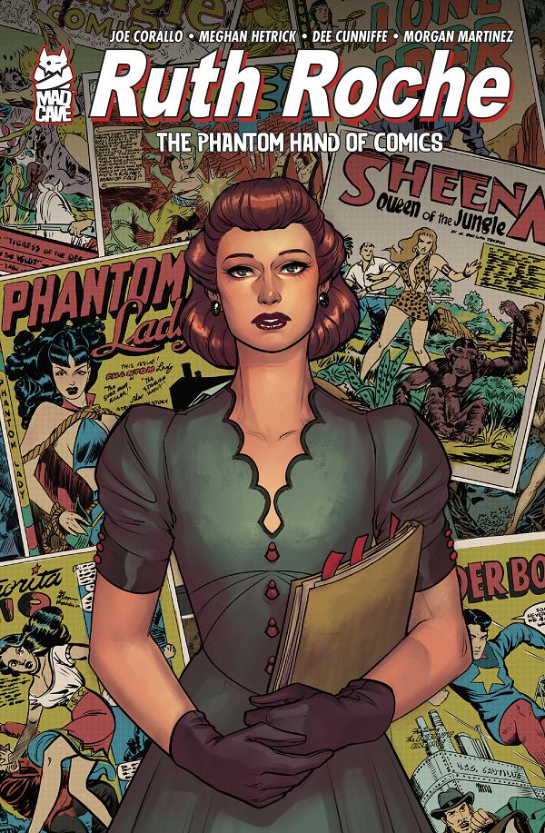 Ruth Roche TP The Phantom Hand Of Comics cover by Meghan Hetrick
